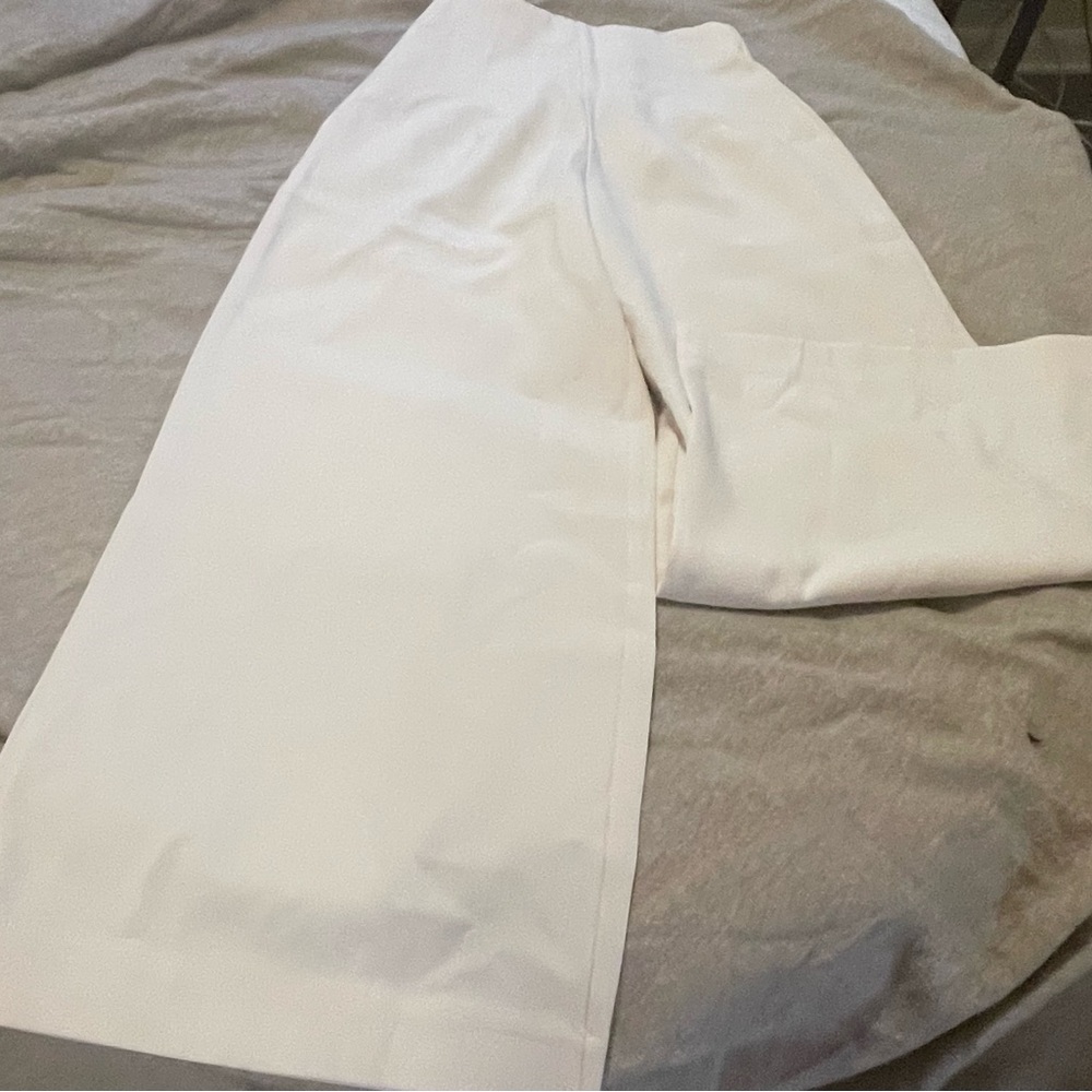 Elegant White Women's Trousers